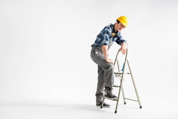 Trabajador profesional de la construcción — Foto de Stock