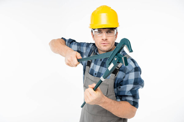 Professional construction worker