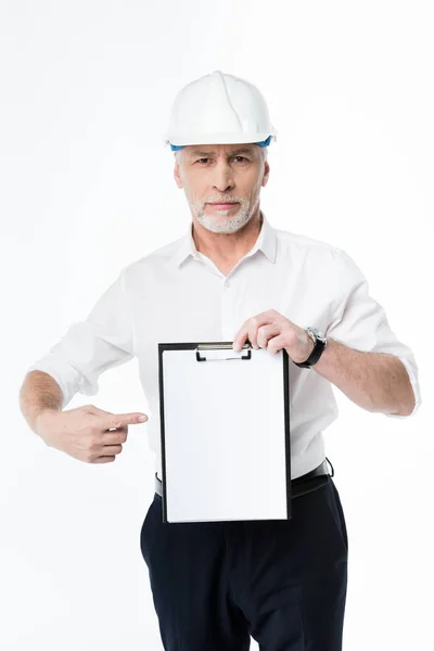 Mature male architect — Stock Photo, Image