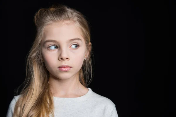 Söt blond tjej — Stockfoto