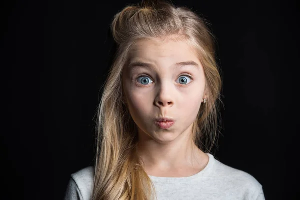 Cute blonde girl — Stock Photo, Image