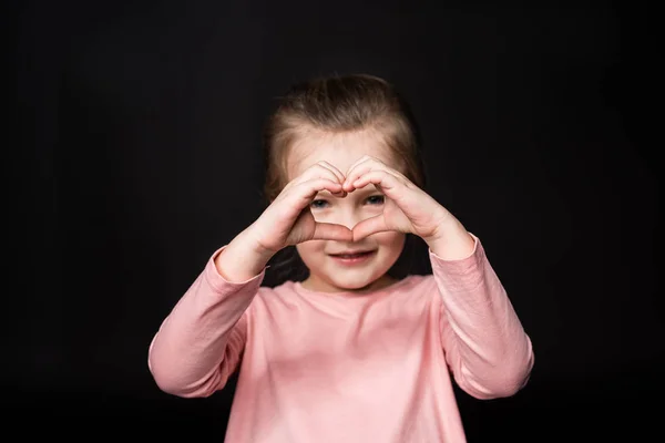 Şirin küçük kız. — Stok fotoğraf