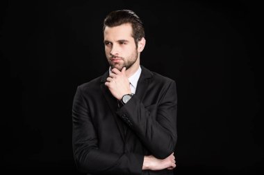 genç yakışıklı işadamı