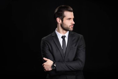 genç yakışıklı işadamı