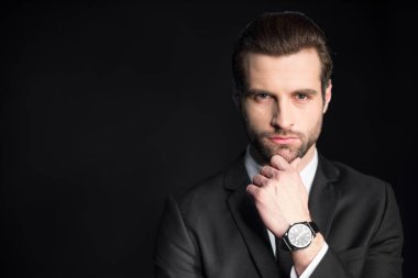 genç yakışıklı işadamı 