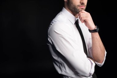 genç yakışıklı işadamı