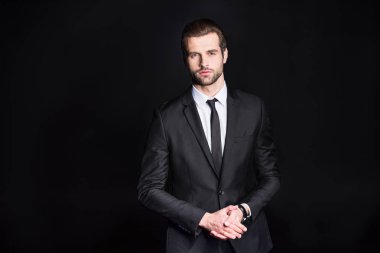 genç yakışıklı işadamı