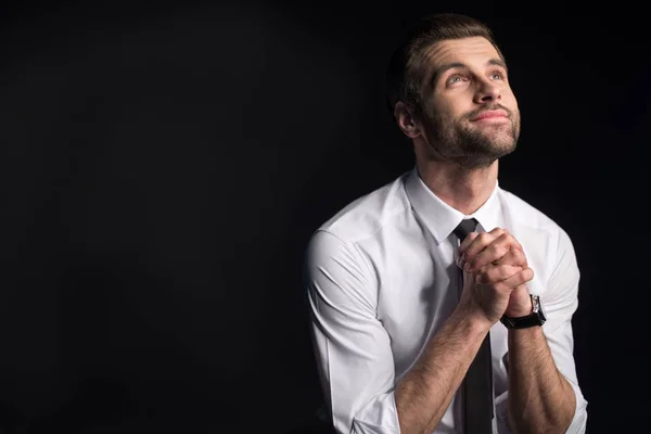 Joven hombre de negocios guapo — Foto de Stock