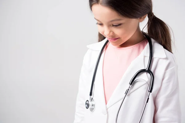 Ragazza in costume medico — Foto Stock