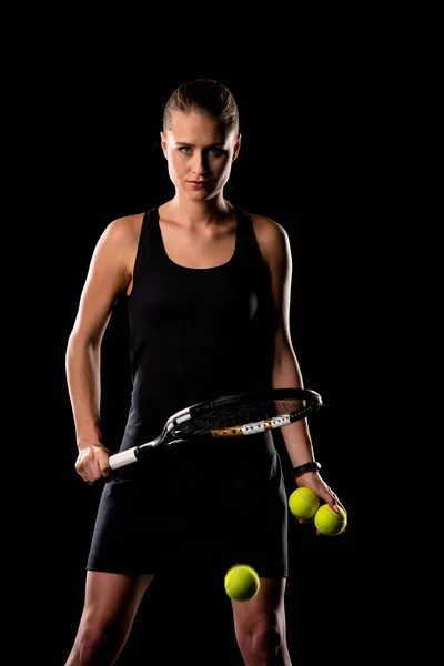 Теннисистка — стоковое фото