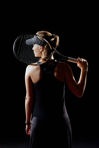 Female tennis player — Stock Photo, Image