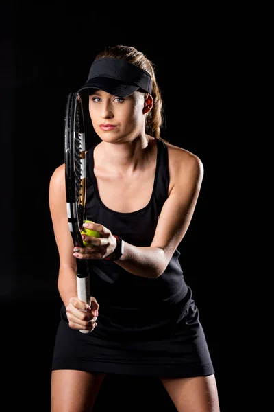 Jugadora de tenis femenina —  Fotos de Stock