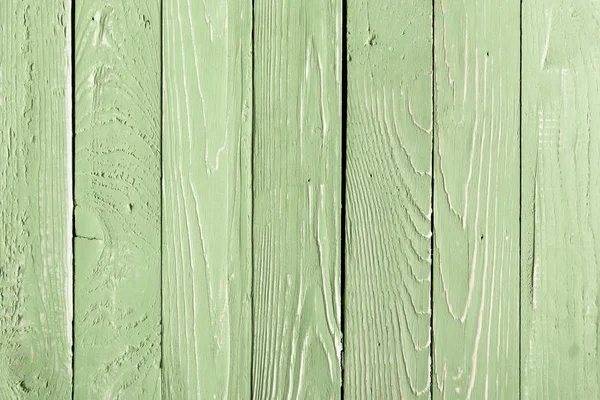 Green wooden background — Stock Photo, Image