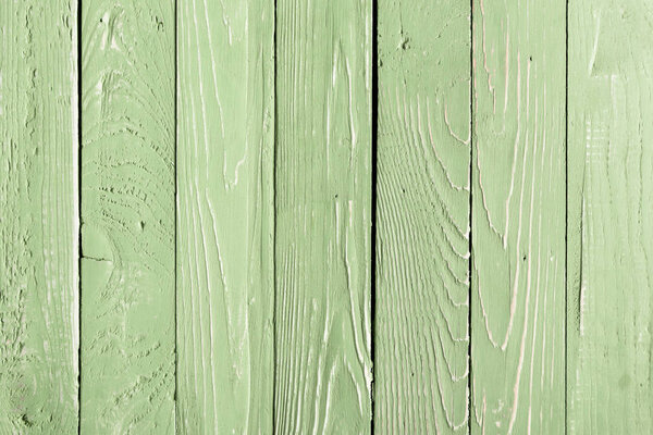 Зеленый деревянный фон
