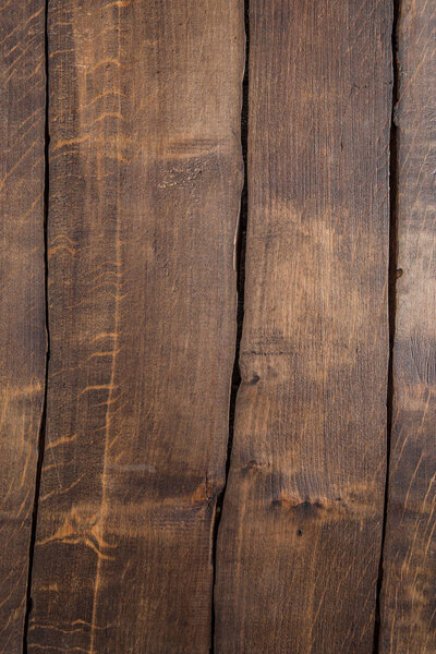 Brown wooden background  