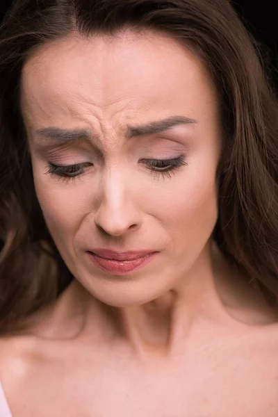 Mujer joven llorando —  Fotos de Stock