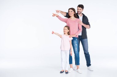 Mutlu aile işaret