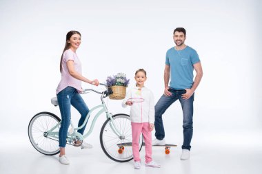 Genç sportif aile