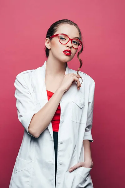 Seductive young doctor — Stock Photo, Image