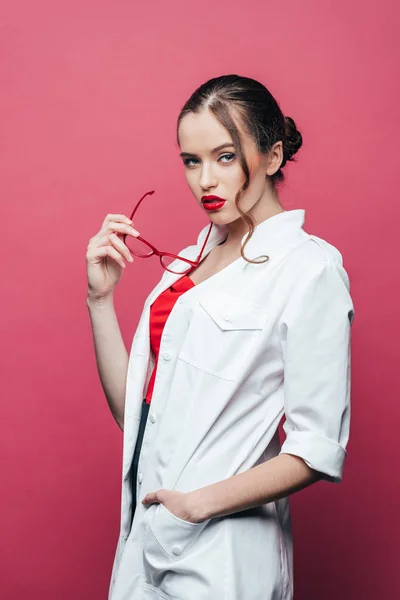 Seductive young doctor — Stock Photo, Image