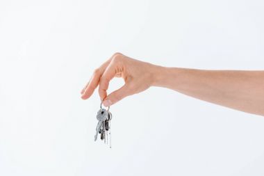 hand holding keys clipart