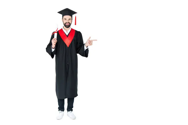 Studente in possesso di diploma — Foto Stock