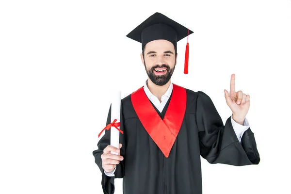 Student anläggning diplom — Stockfoto