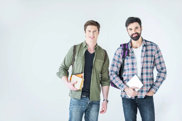 Students holding books — Stock Photo, Image