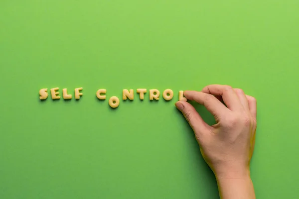 Conceito de auto-controle — Fotografia de Stock
