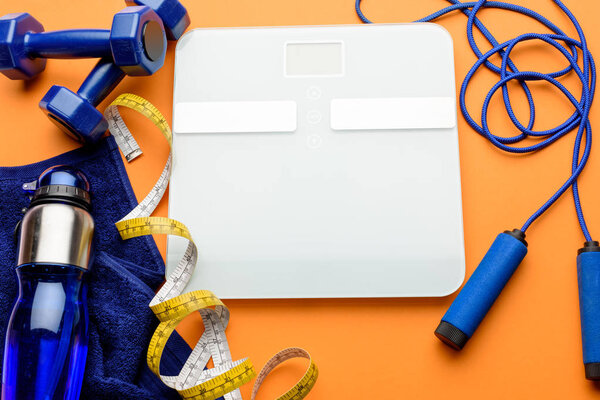 various sports equipment