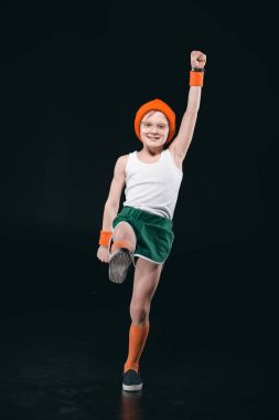 Sportif çocuk egzersiz 