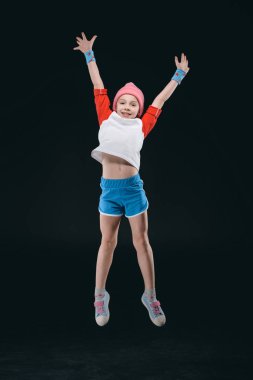 sevimli sportif kız 