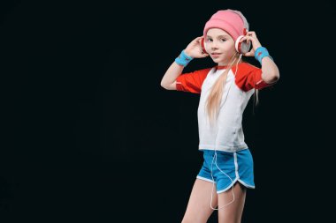 Kulaklık sportif kız 