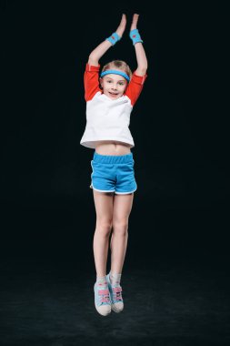 sevimli sportif kız 