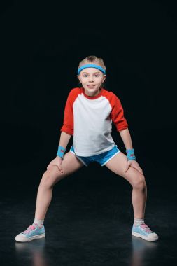 sevimli sportif kız 