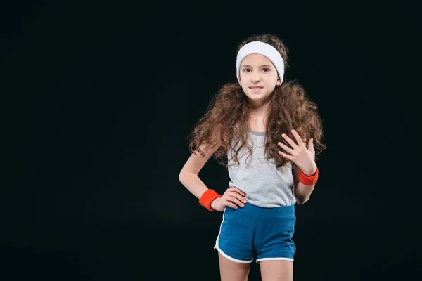 Menina posando em sportswear — Fotografia de Stock