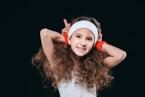 Menina posando em sportswear — Fotografia de Stock