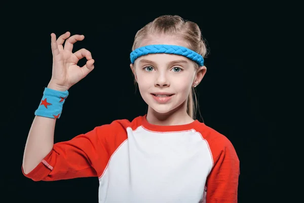 Menina desportiva bonito — Fotografia de Stock