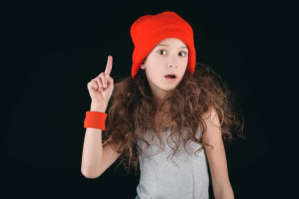 Girl in sportive clothing — Stock Photo, Image