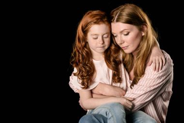 güzel anne ve kızı 