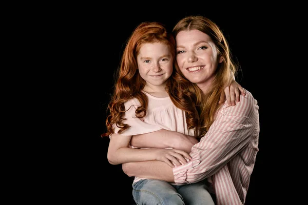 Beautiful mother and daughter — Stock Photo, Image