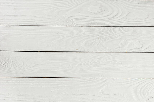 White wooden texture 