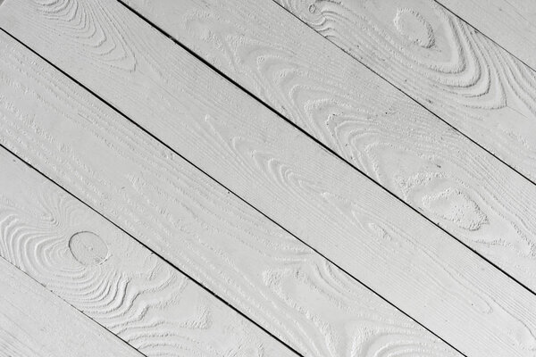 White wooden texture 