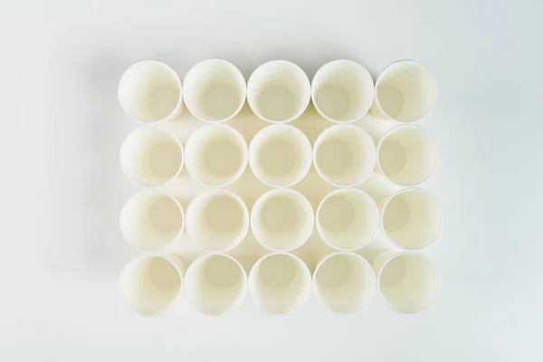 Set of plastic cups — Stock Photo, Image