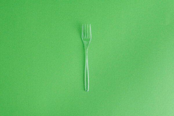 disposable plastic fork