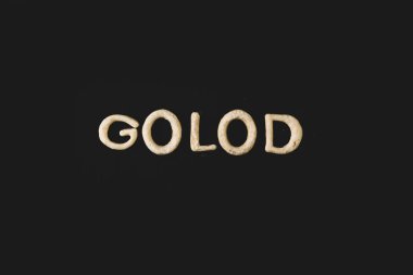 hamur yapılan kelime golod