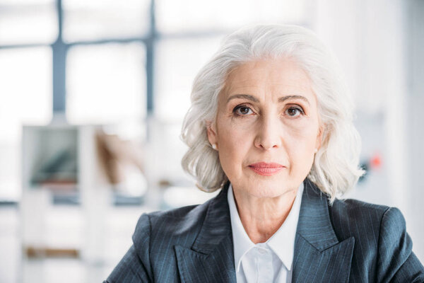 Senior businesswoman at workplace 