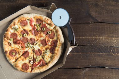 Masada lezzetli pizza 