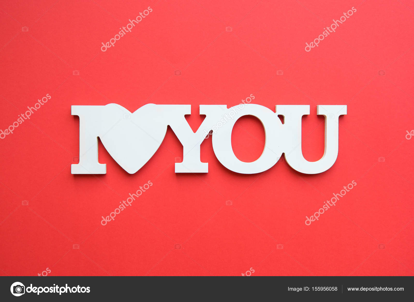 I Love You Inscription Stock Photo By ©igortishenko 155956058