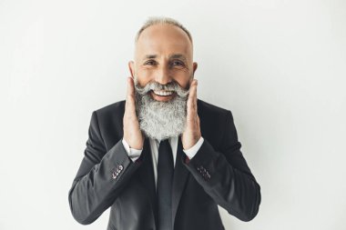 Sakalını dokunmadan işadamı